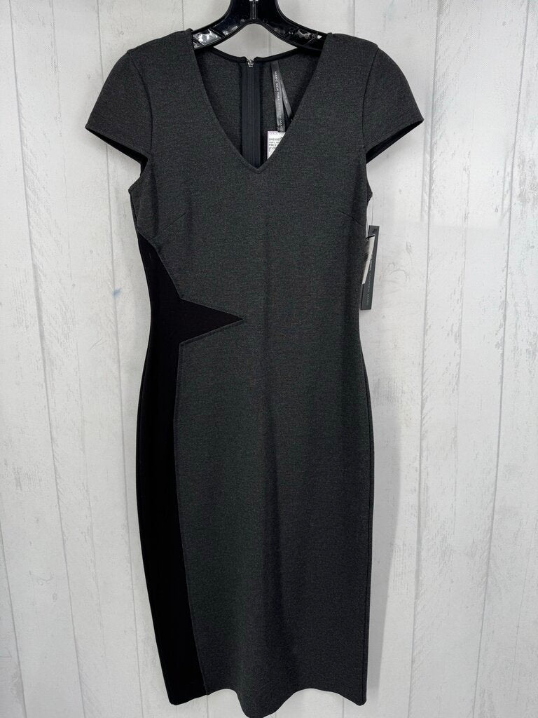 R98 0 v-neck cap slv sheathdress