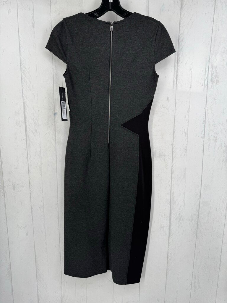 R98 0 v-neck cap slv sheathdress