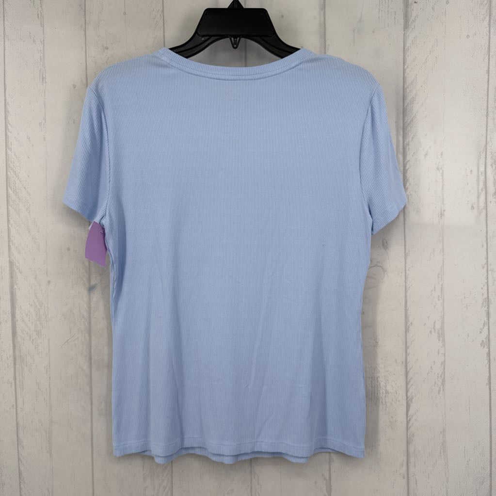 L ribbed s/s tee