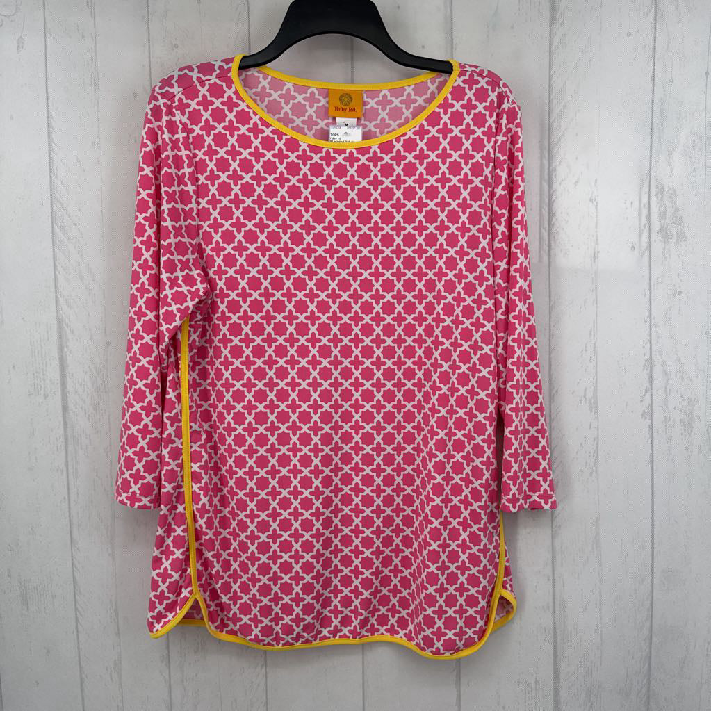 M printed 3/4 slv top