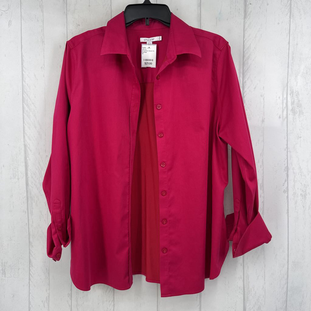 12 button down l/s top