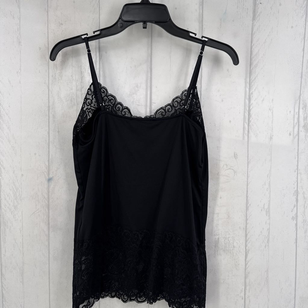 M lace trim cami