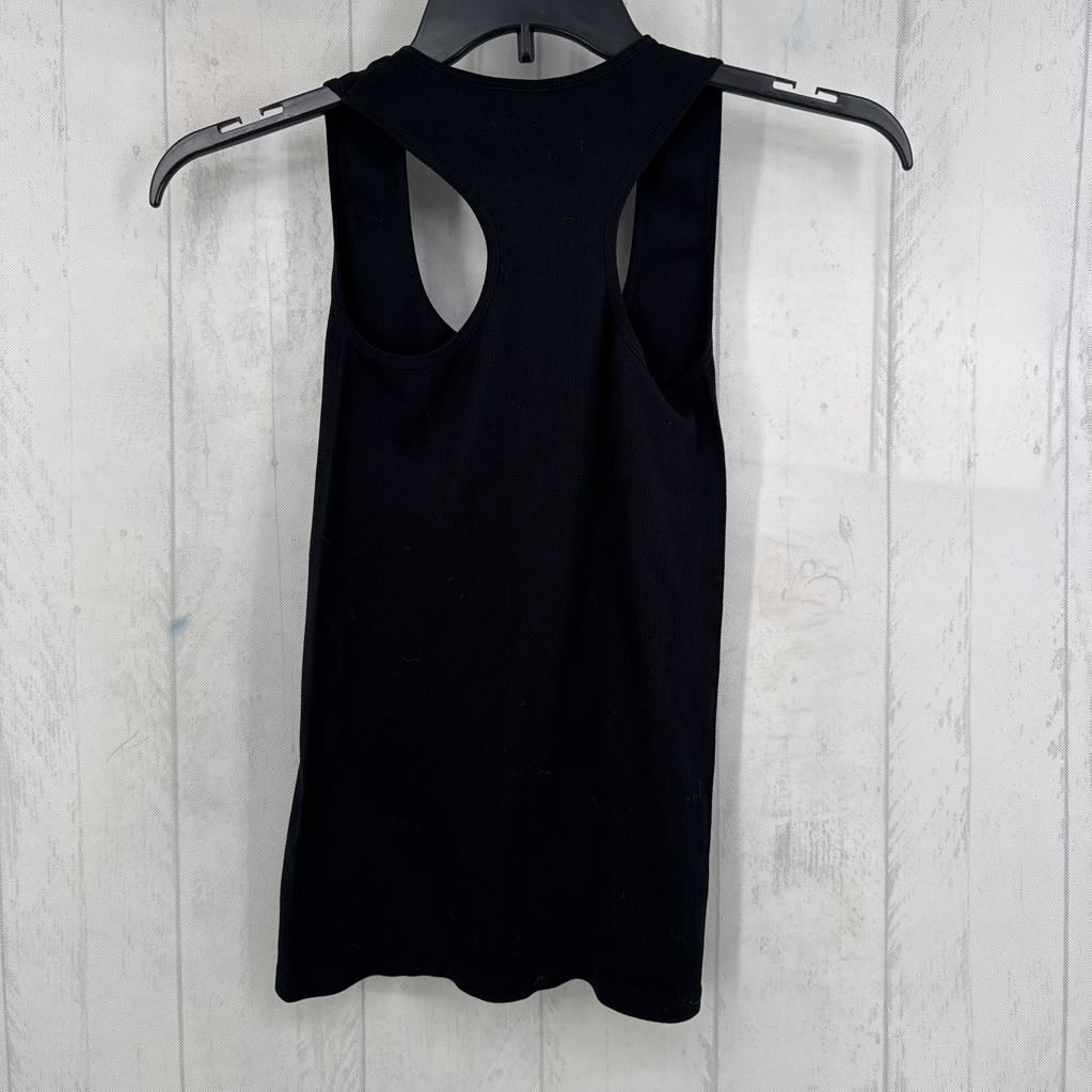 M ribbed racerback tank
