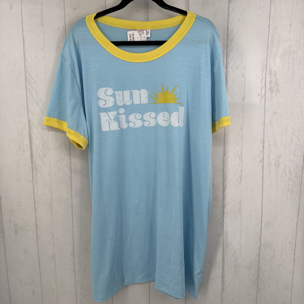 3XL graphic s/s top-sun kissed
