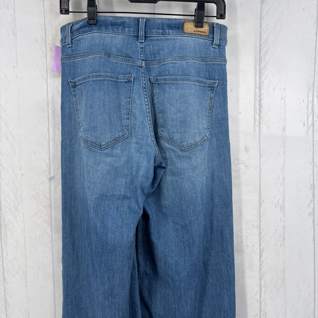 6.hi-rise wide leg jean