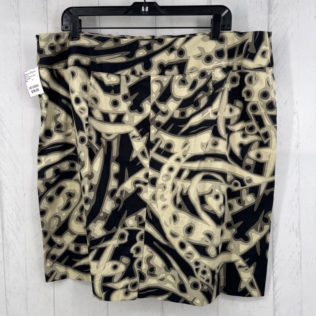 16w printed skirt