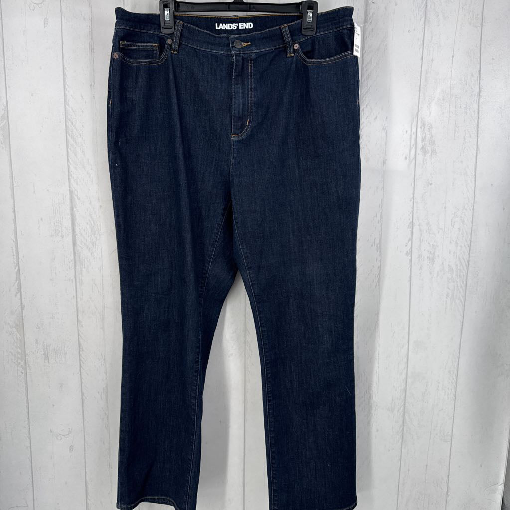 18 hi-rise straight leg jean