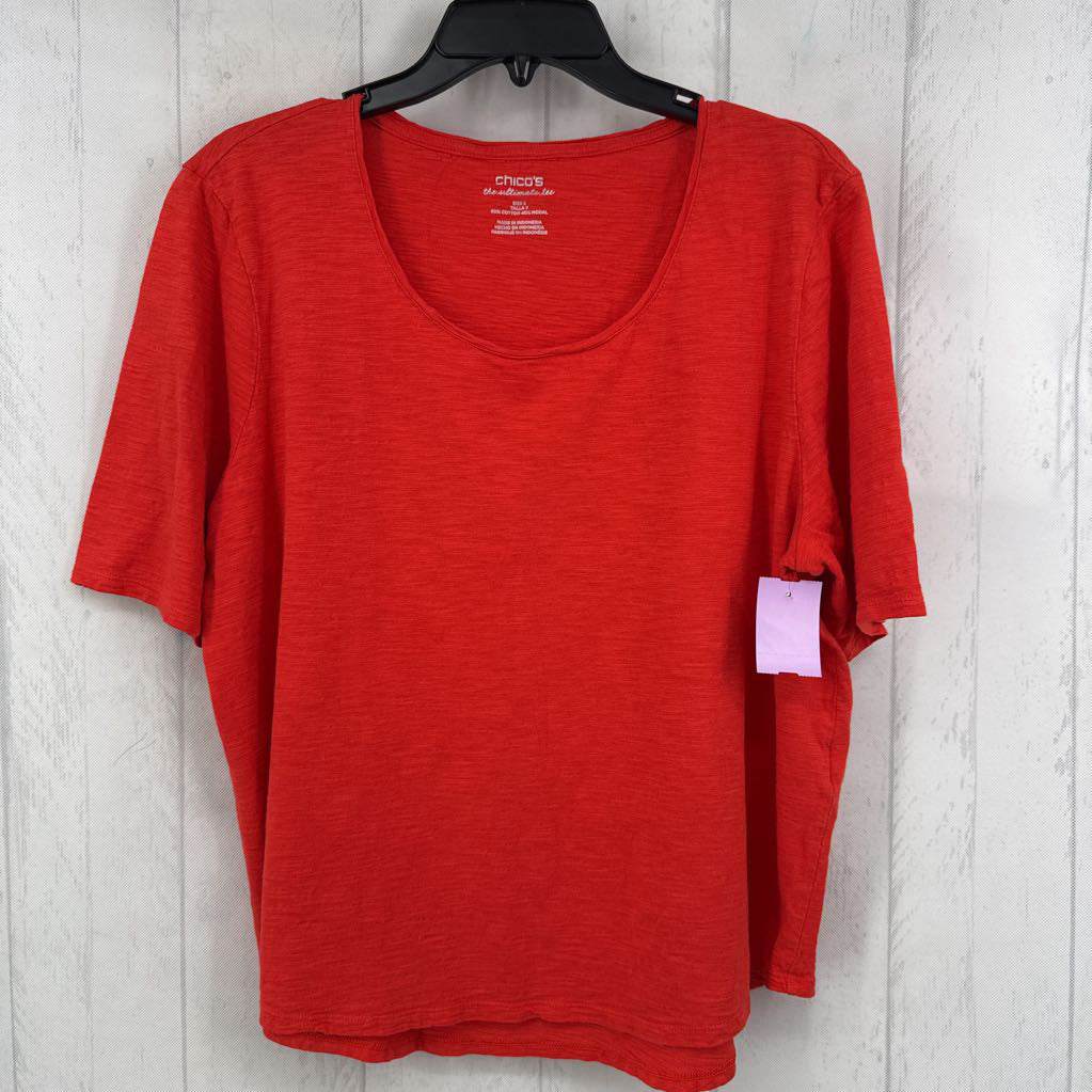 XL scoop neck s/s tee
