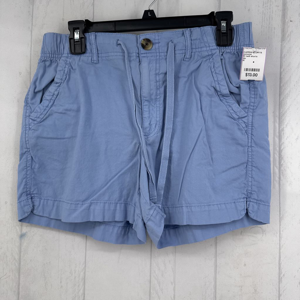 M twill shorts