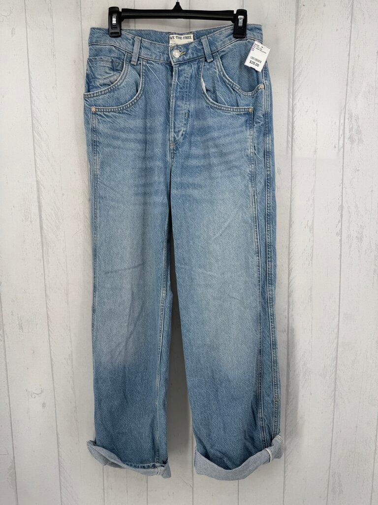 XS wide leg jeans