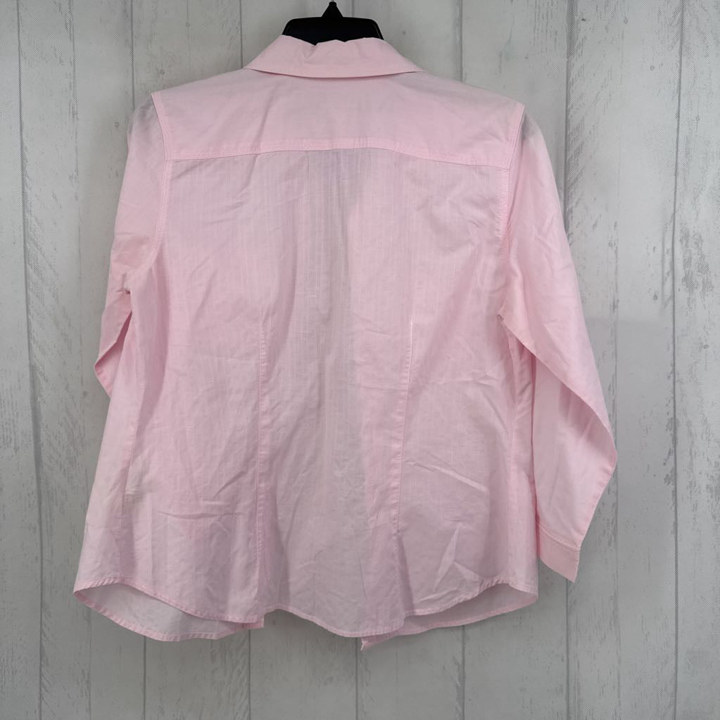 M button down 3/4 slv top