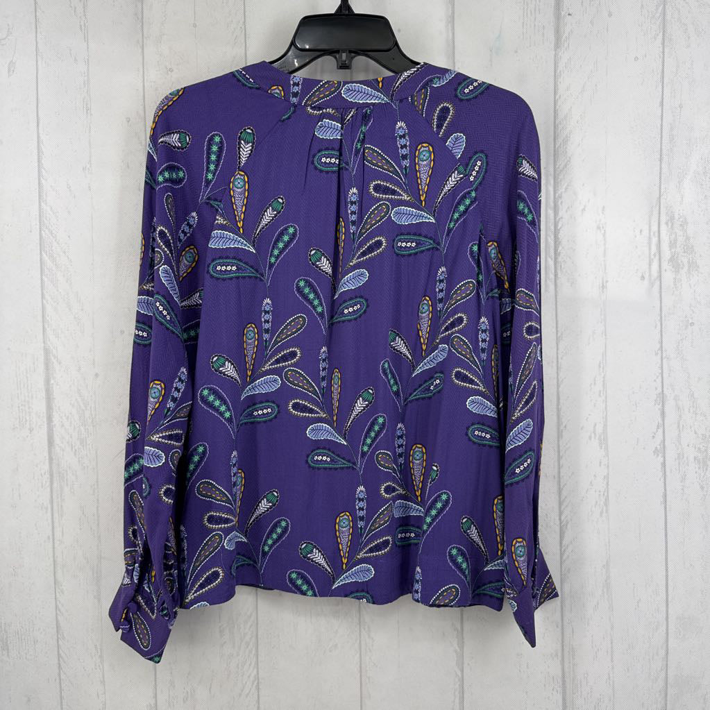 Mp paisley print l/s top