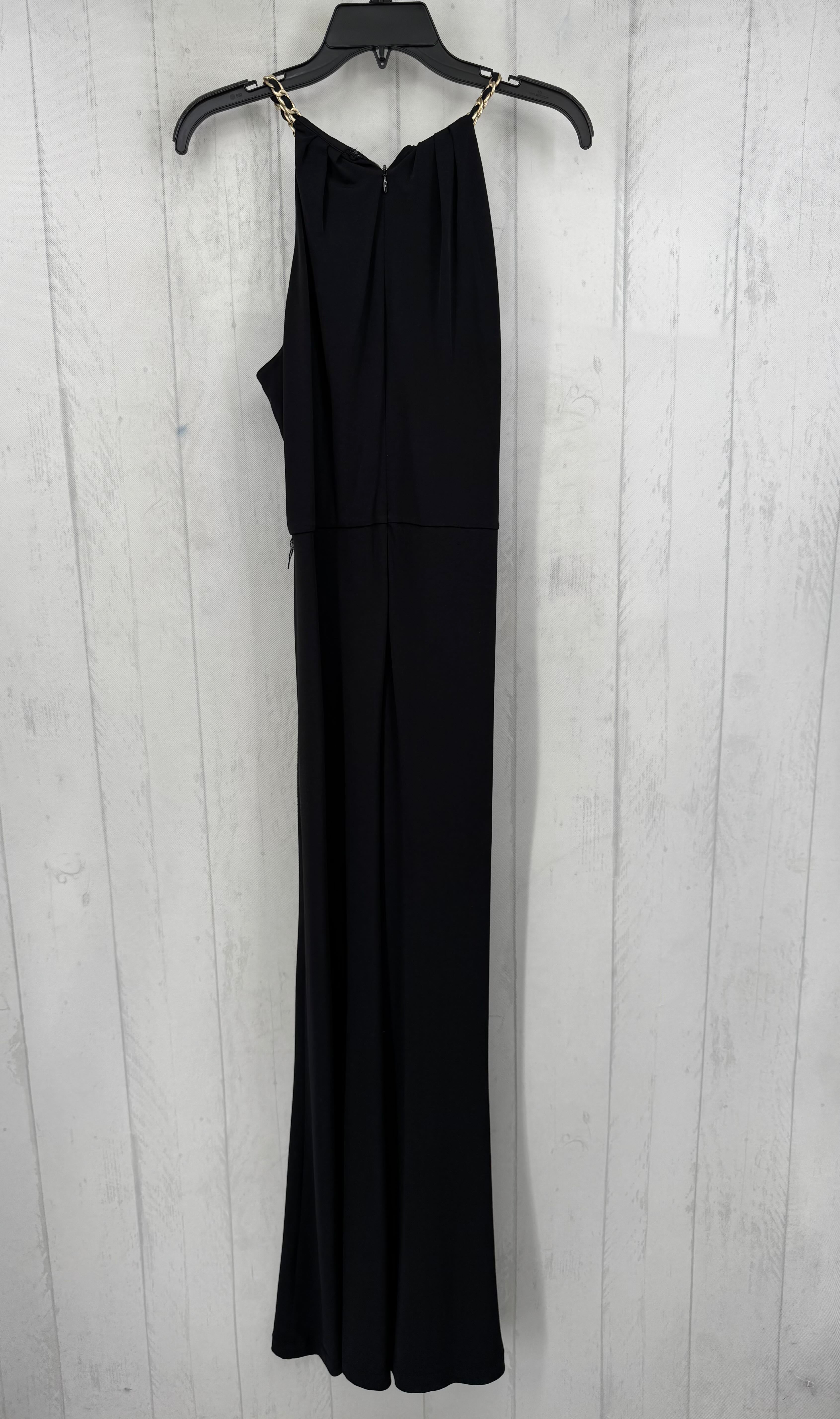 10 gold chain detail slvls jumpsuit