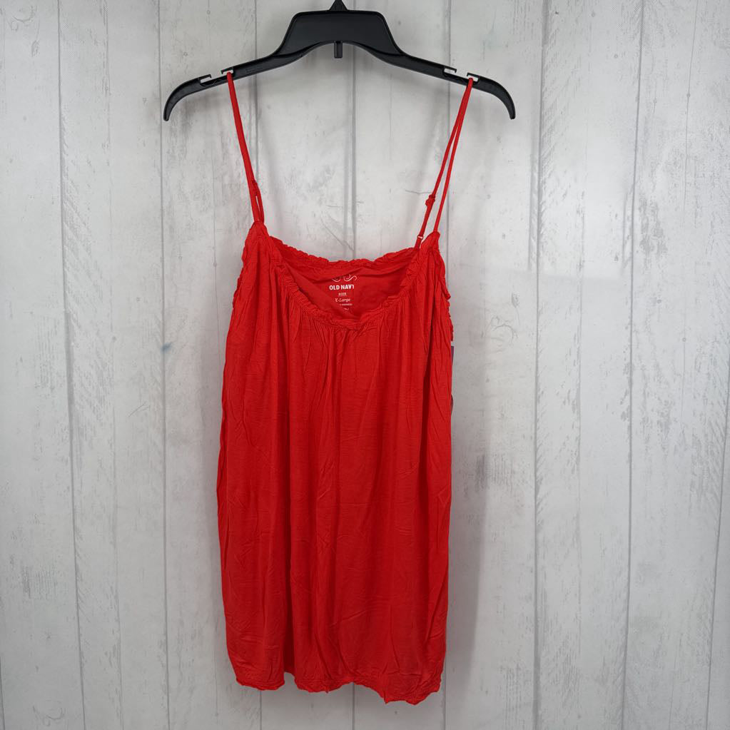 XL scoop neck flowy tank