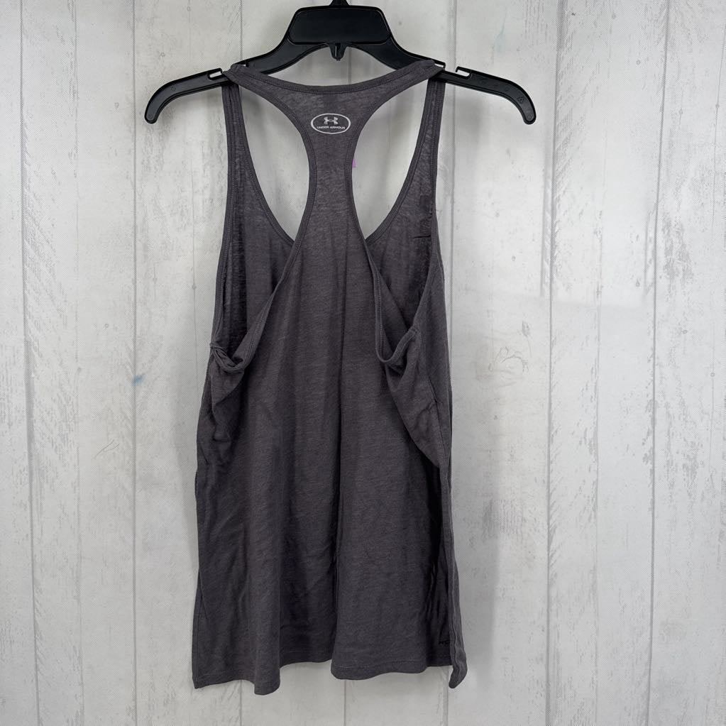 L graphic racerback tank-baller