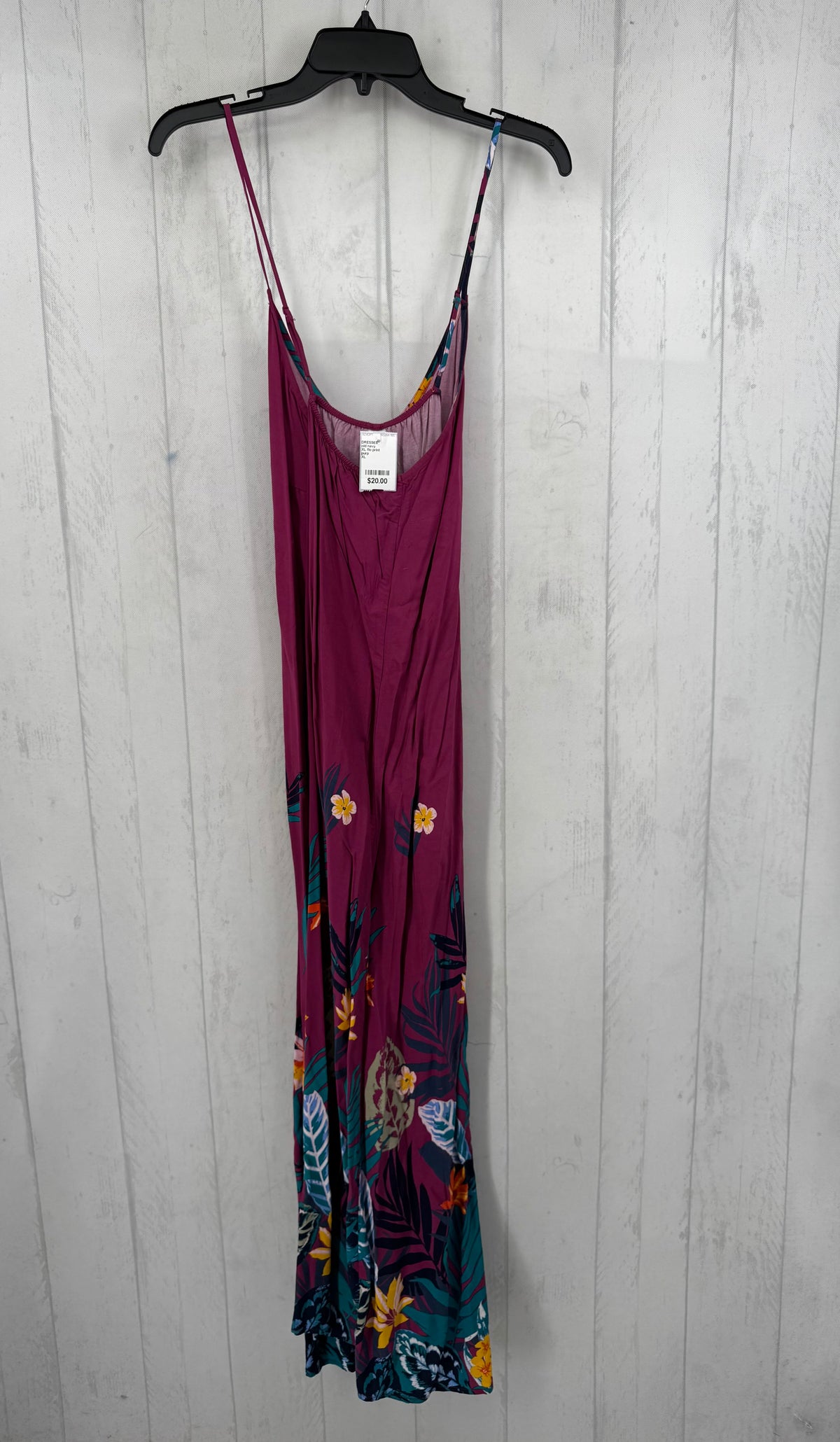 XL flo print sundress