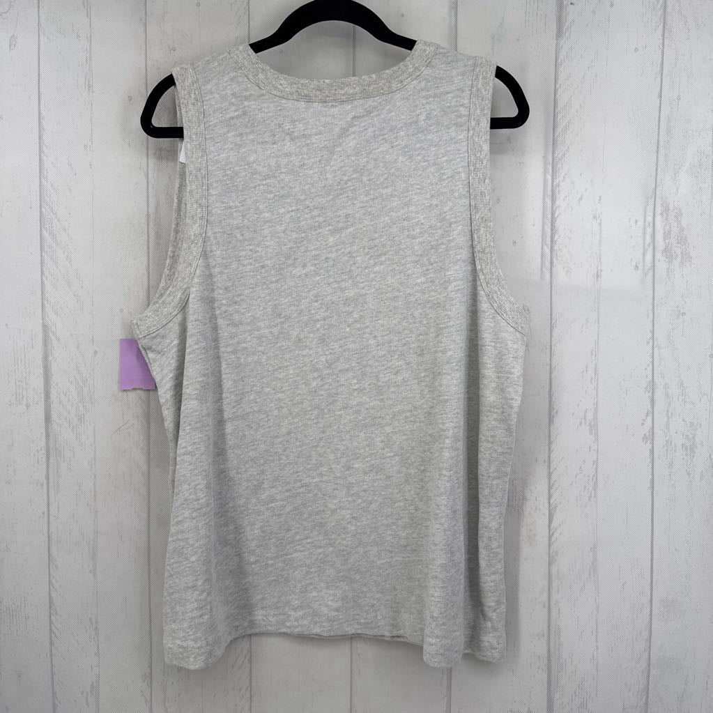 XXL crewneck tank