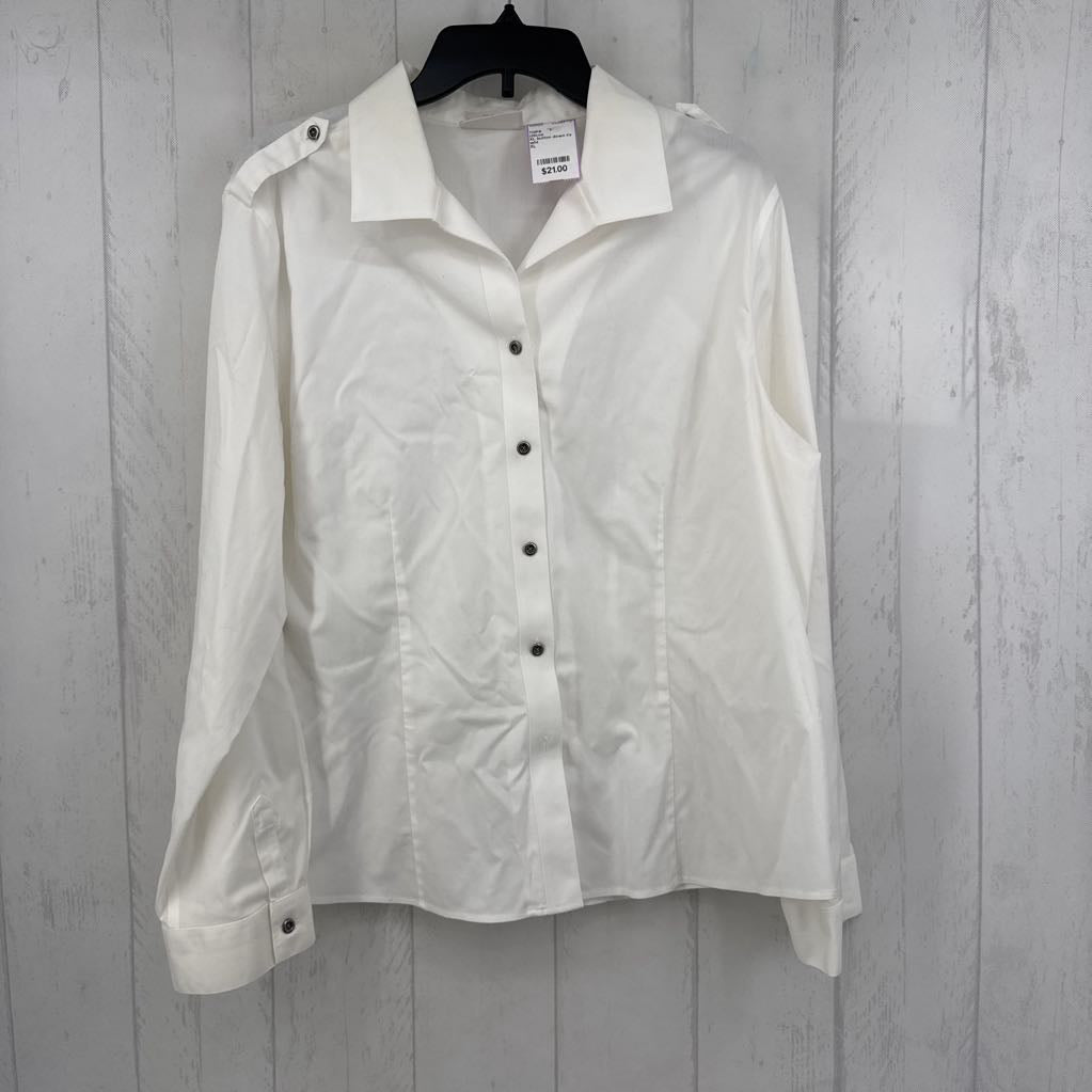 XL button down l/s top
