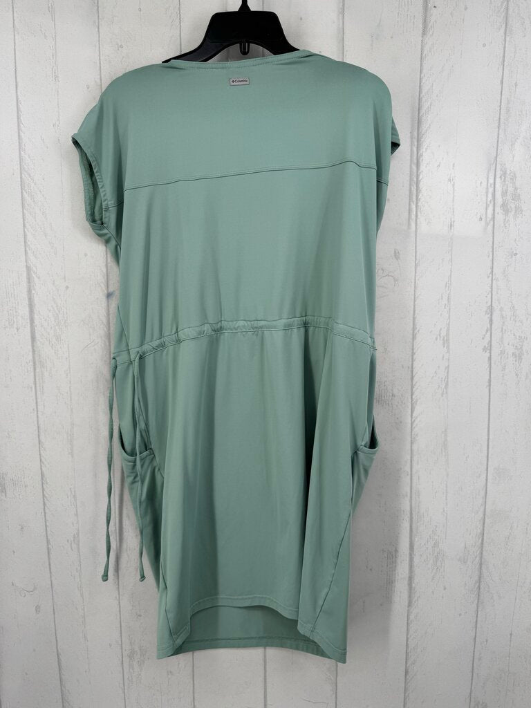 M drawstring waist s/s dress