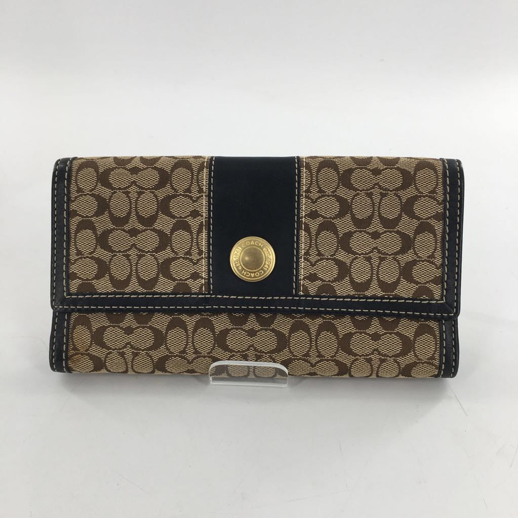 Y2K signature tri-fold wallet