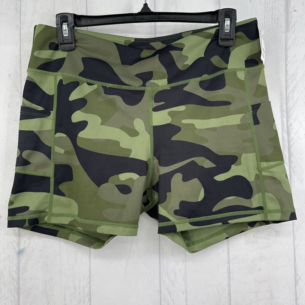 XXL camo print bike short