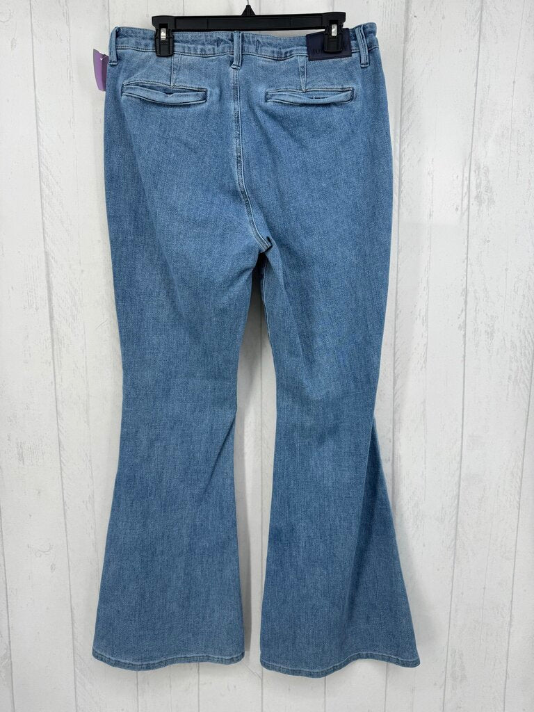13 flare leg jeans
