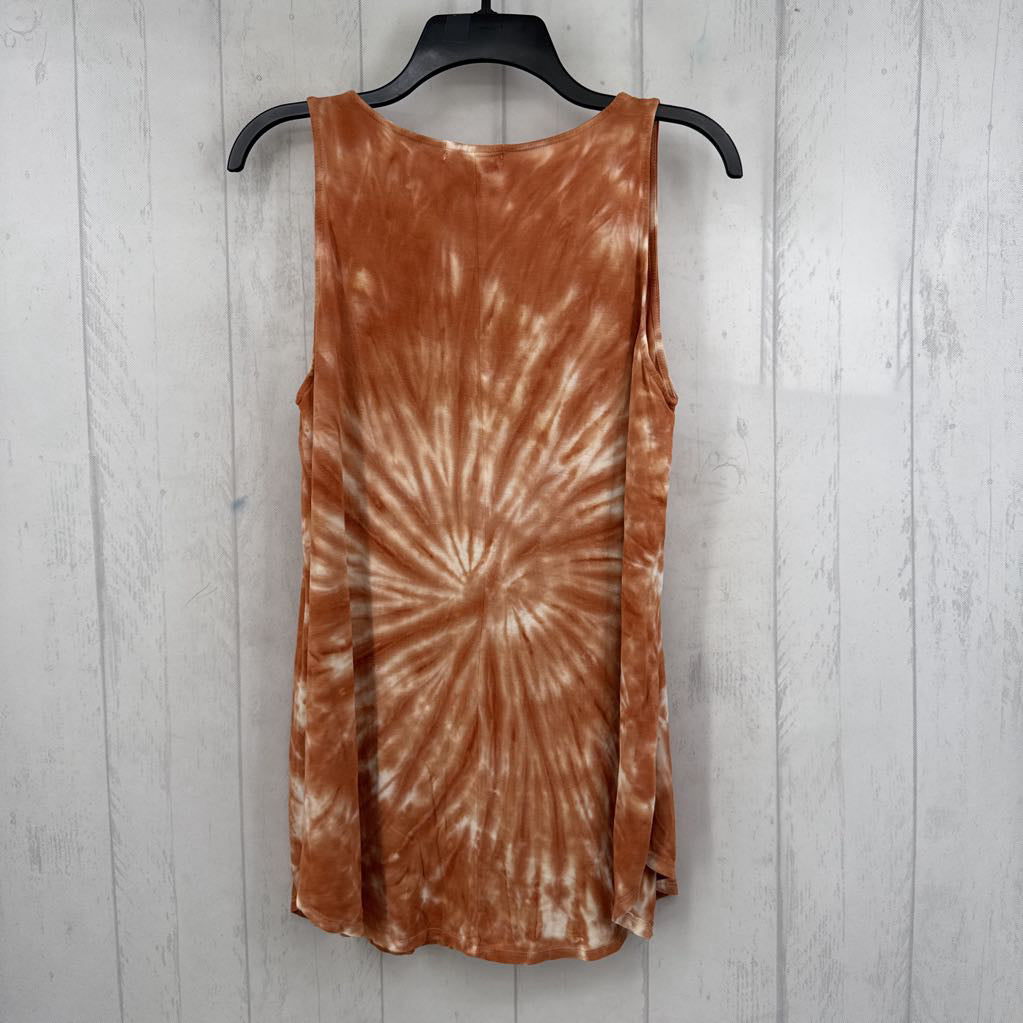 L tie-dye flowy tank