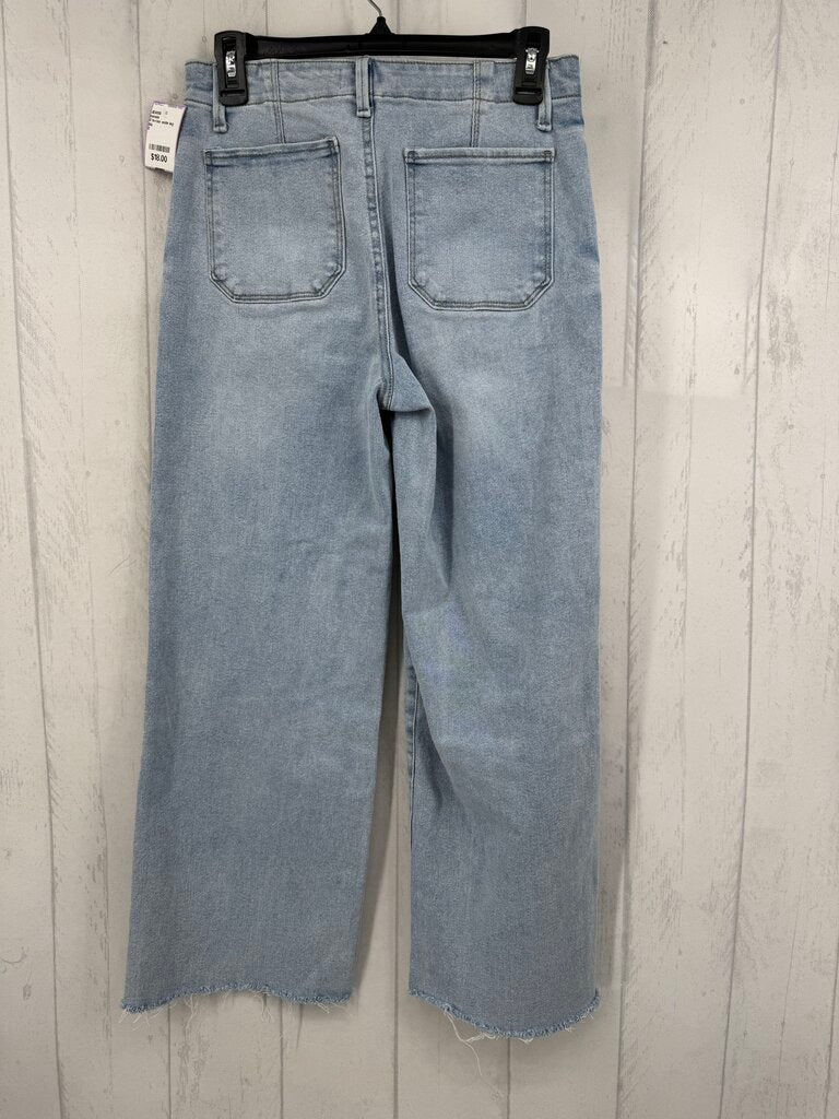 0 hi-rise wide leg jean