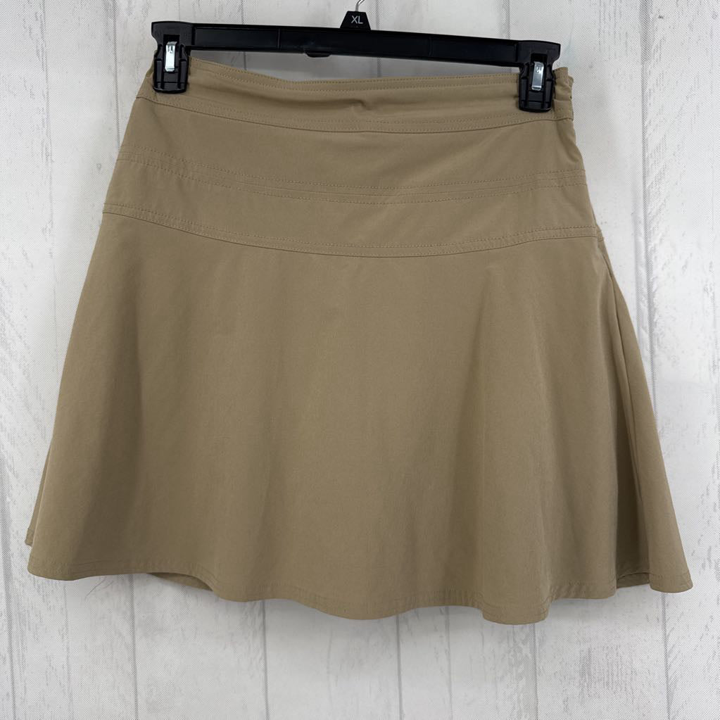 6 flare skort