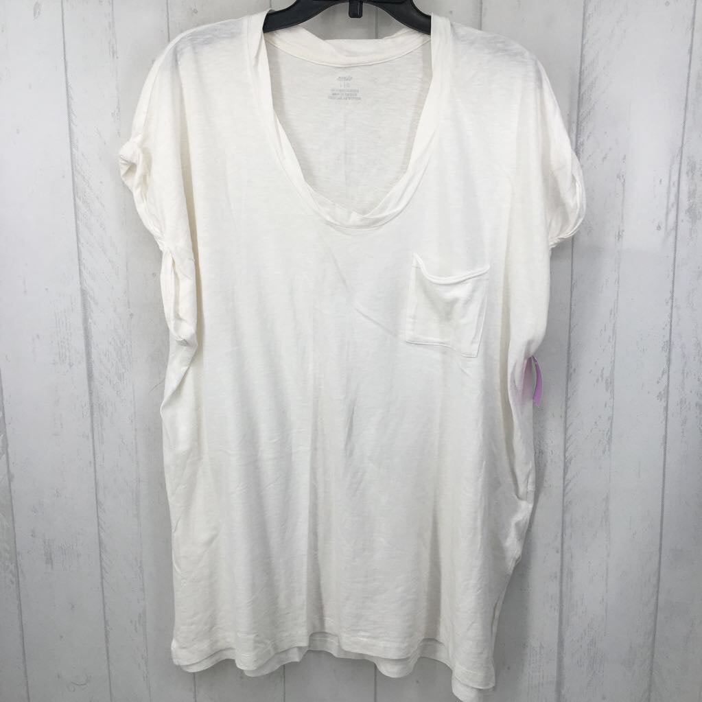 L scoop neck s/s tee