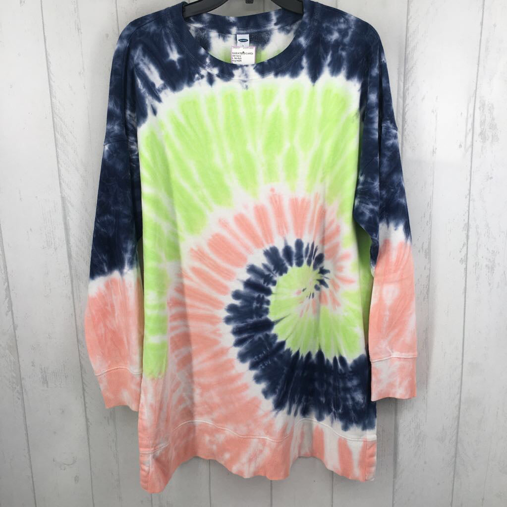 L tie-dye sweatshirt