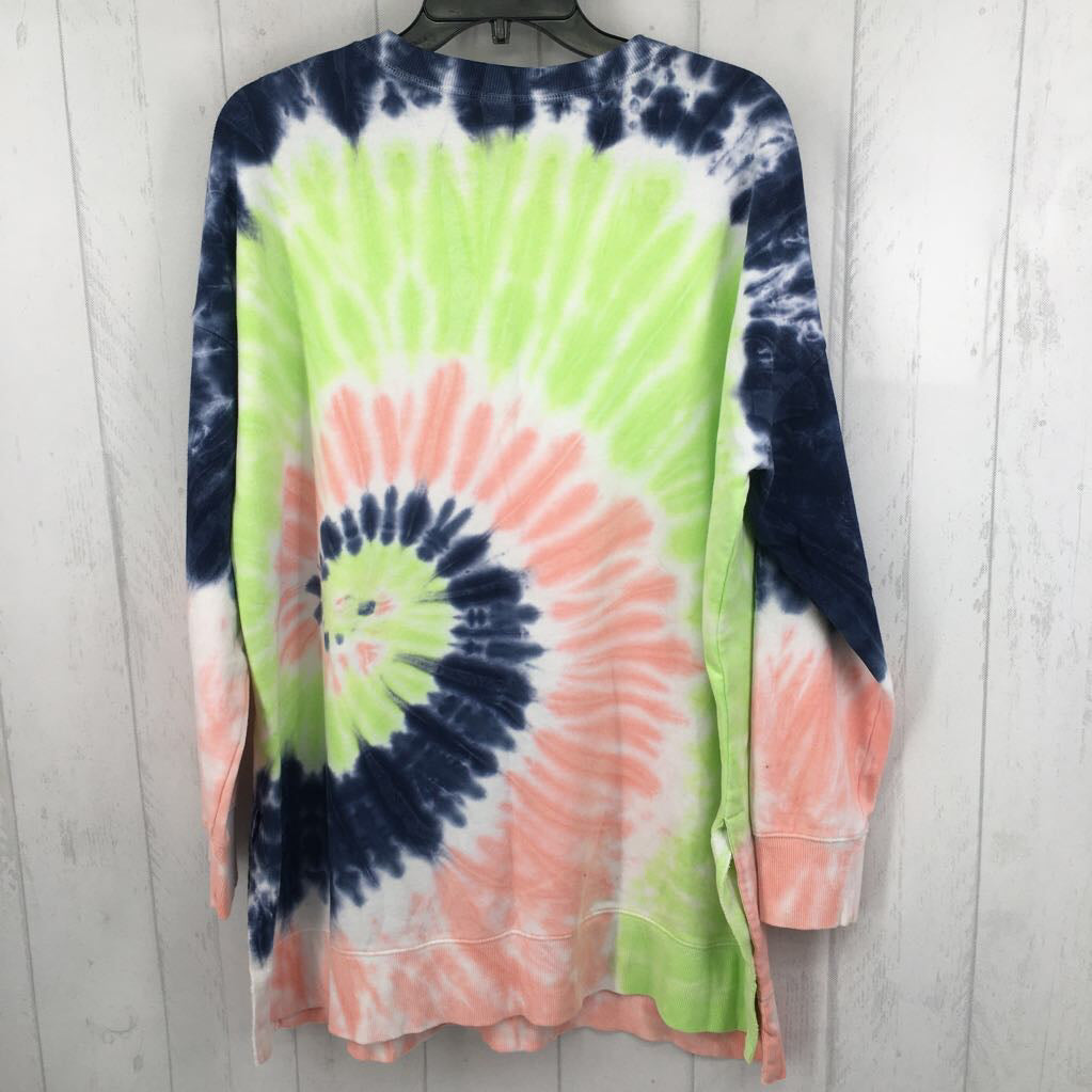 L tie-dye sweatshirt