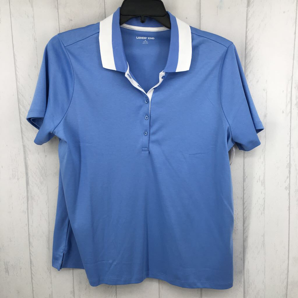 1X quarter button down s/s polo