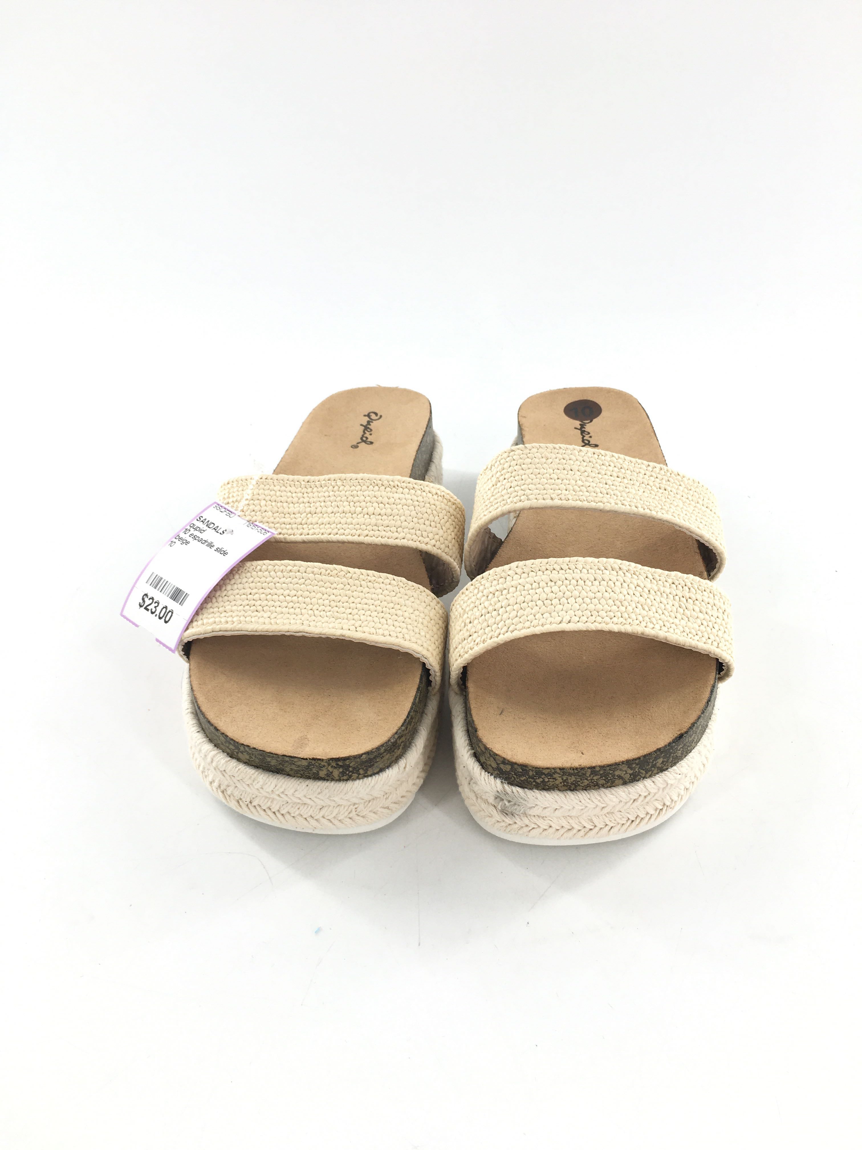 10 espadrille slide sandal