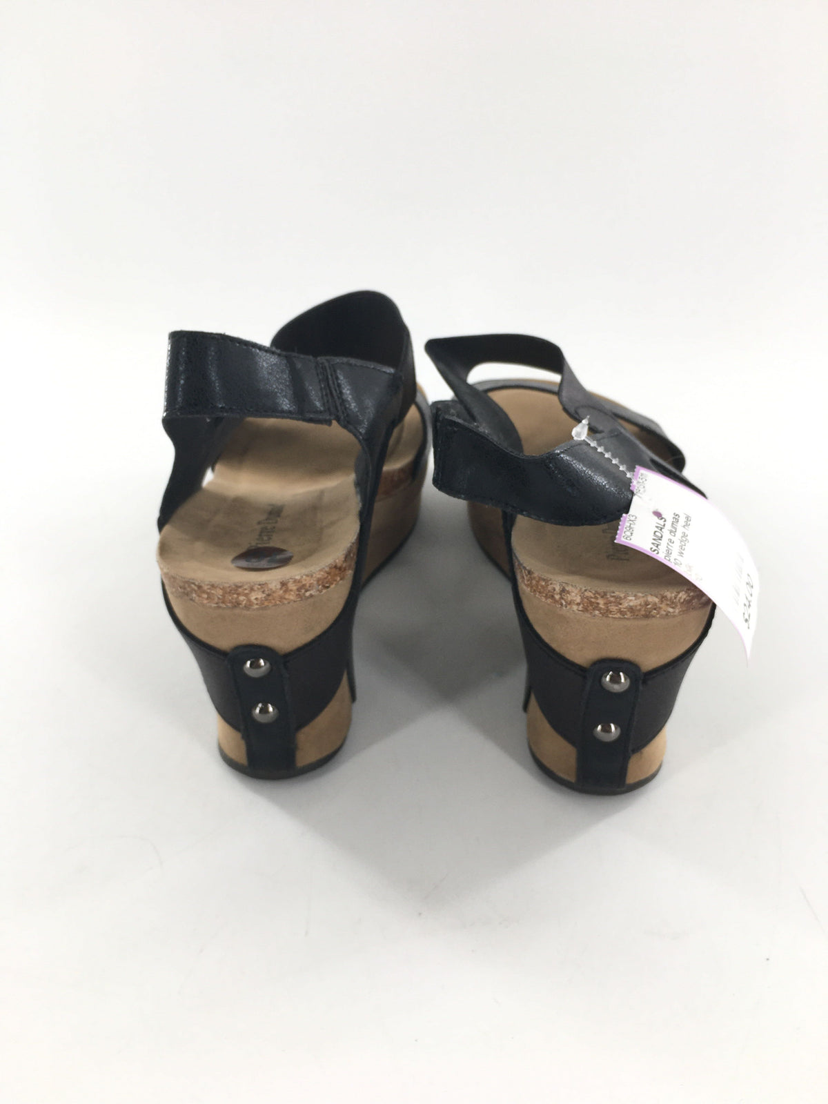10 wedge heel elastic strap sandal