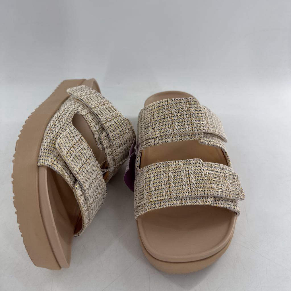 8 platform slide sandals