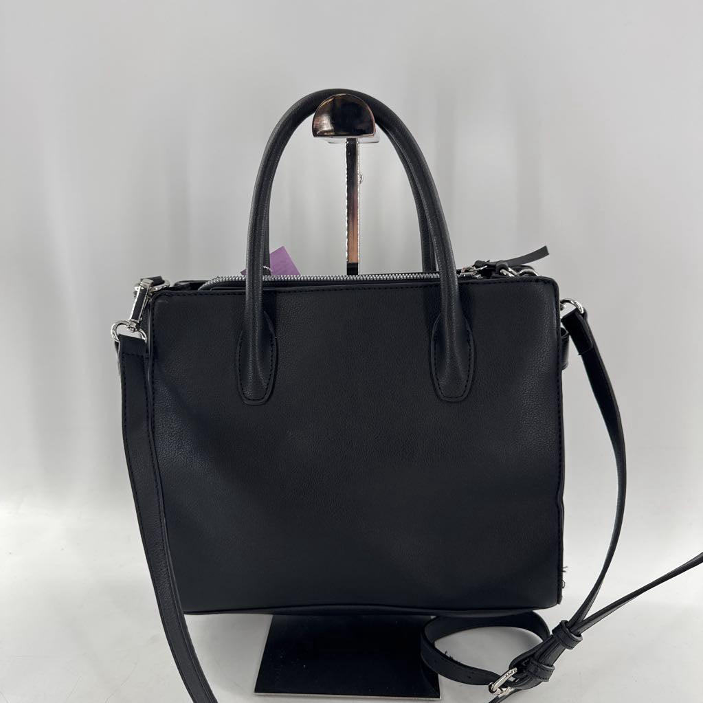 vegan leather satchel