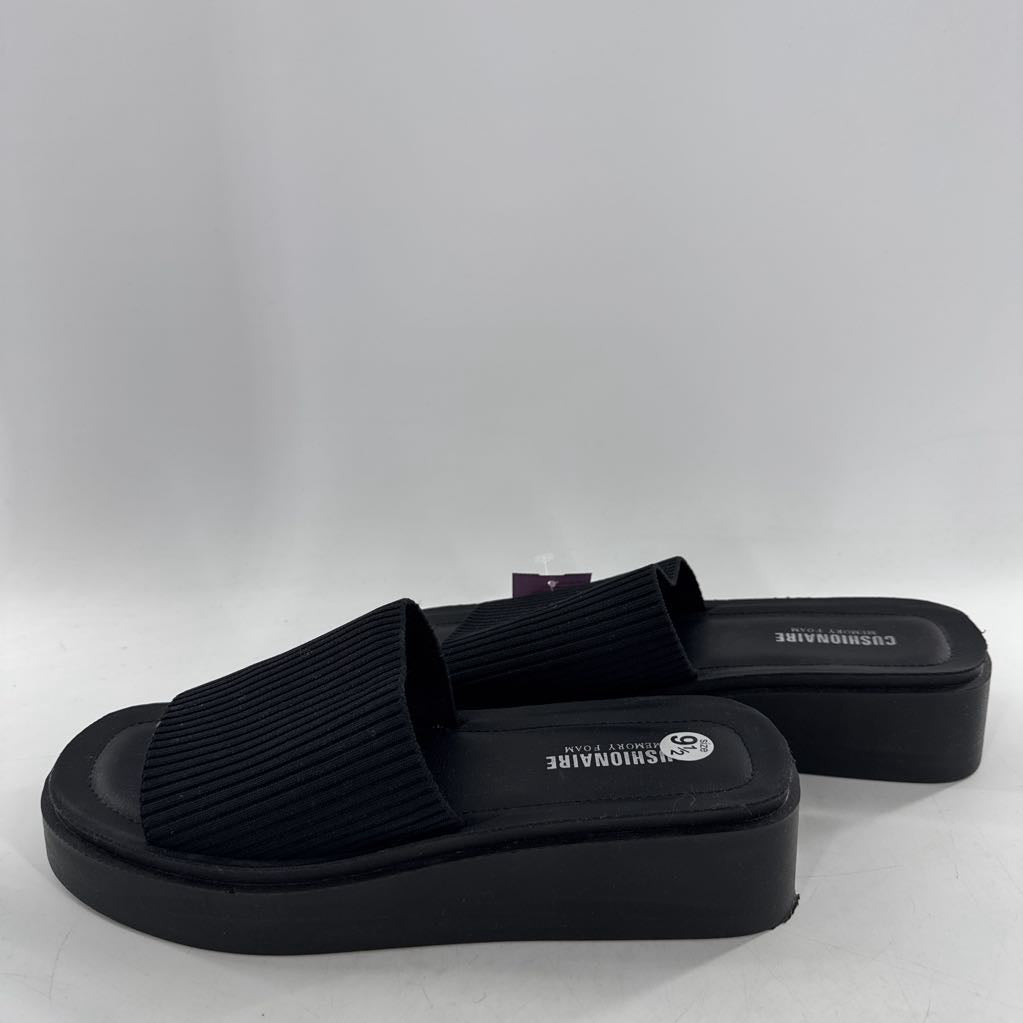 9.5 knit platform slide sandal