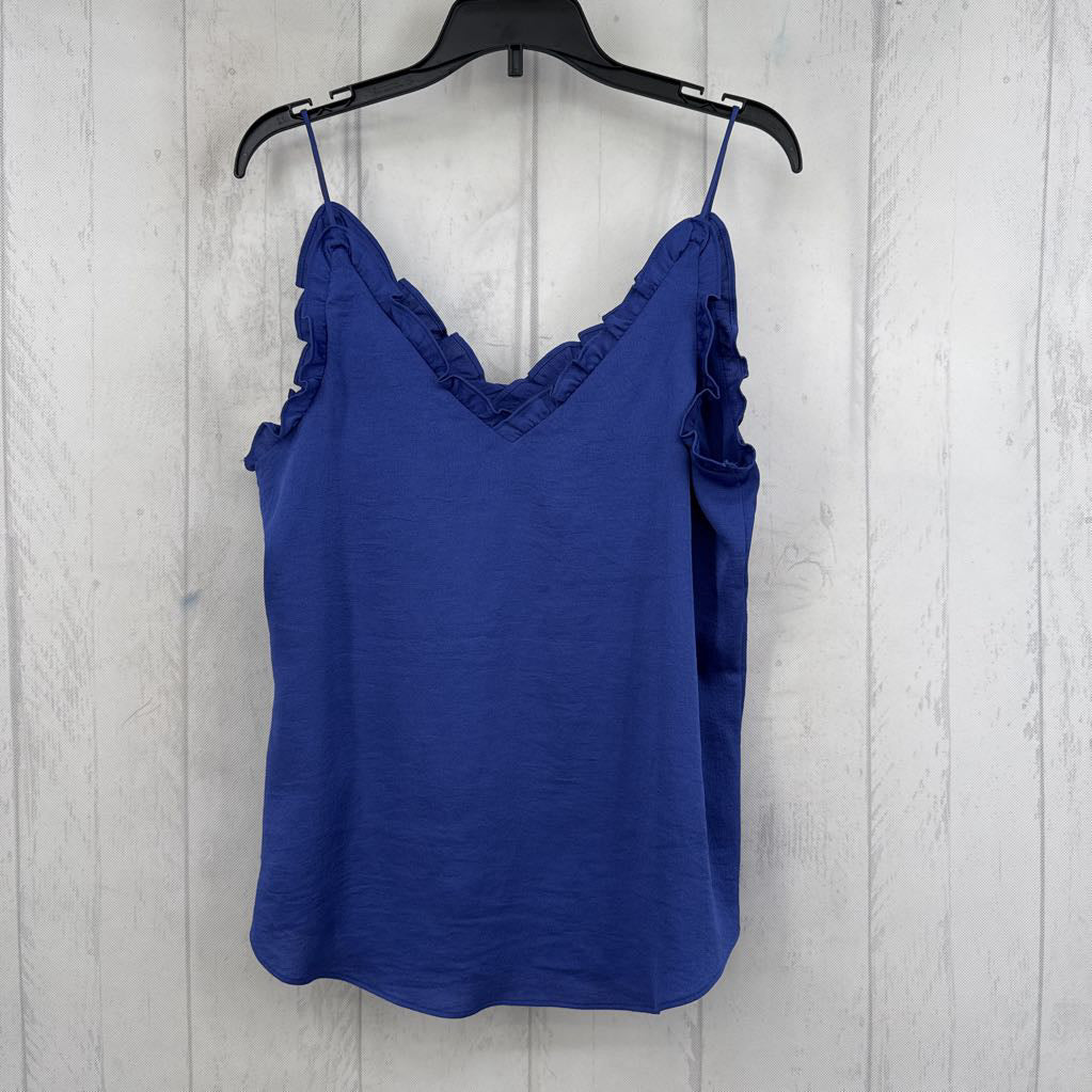 XS ruffled tank