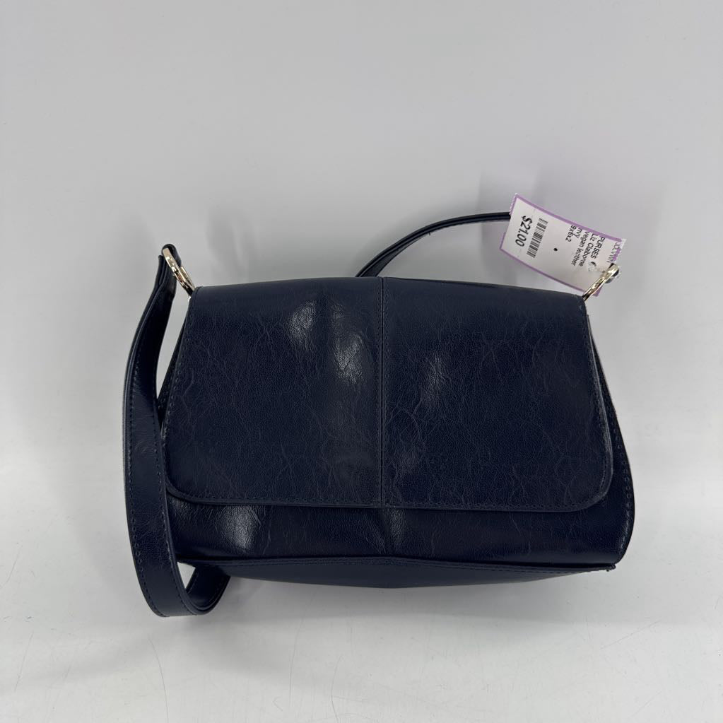 vegan leather shoulder bag