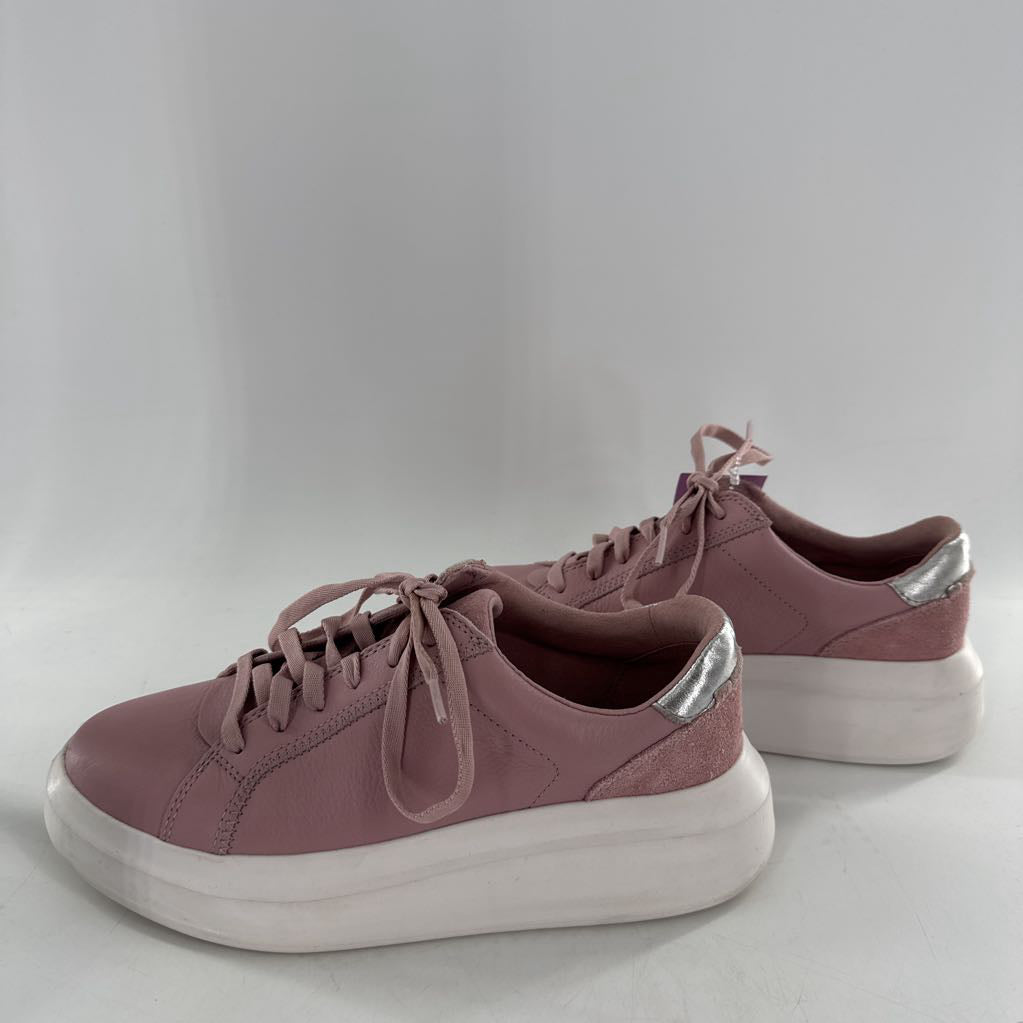 7 leather lace-up sneaker