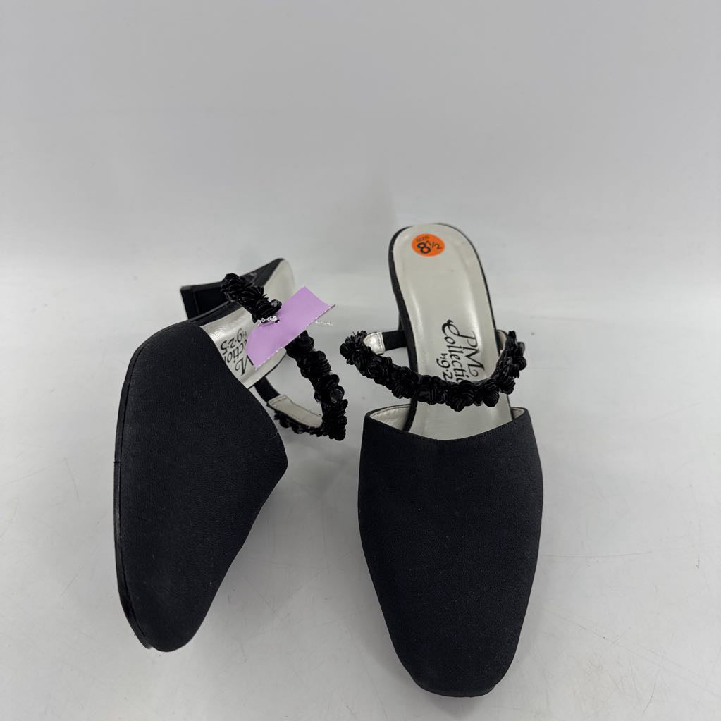 8.5 embelished low heel mule