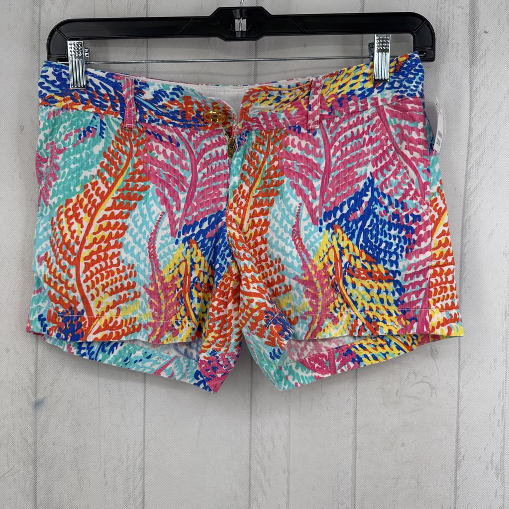4 colorful twill shorts