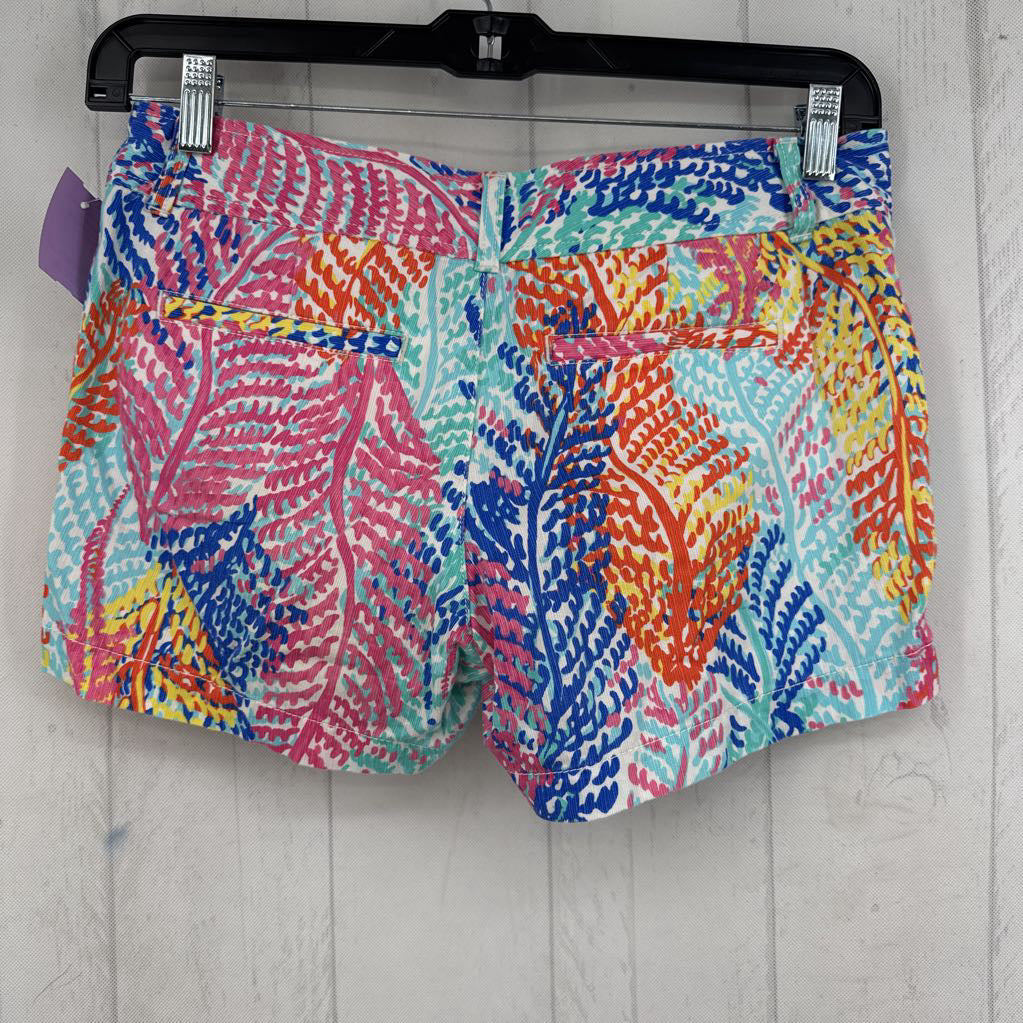4 colorful twill shorts