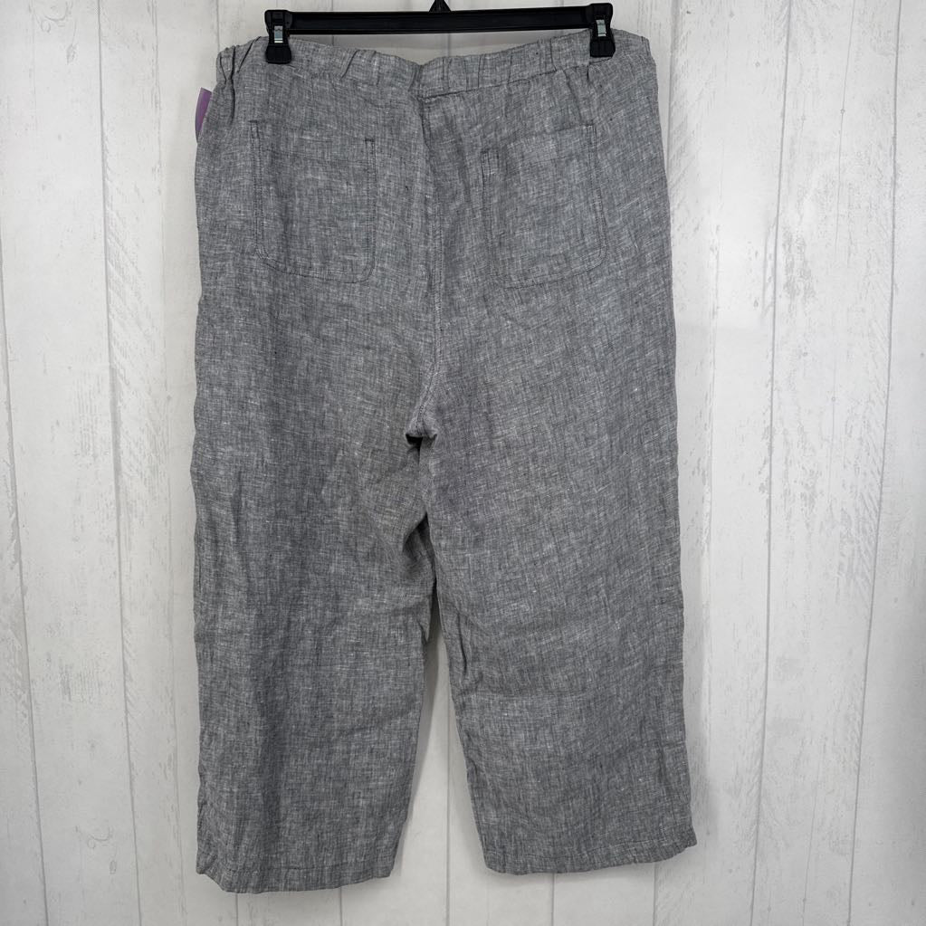 18 linen capris