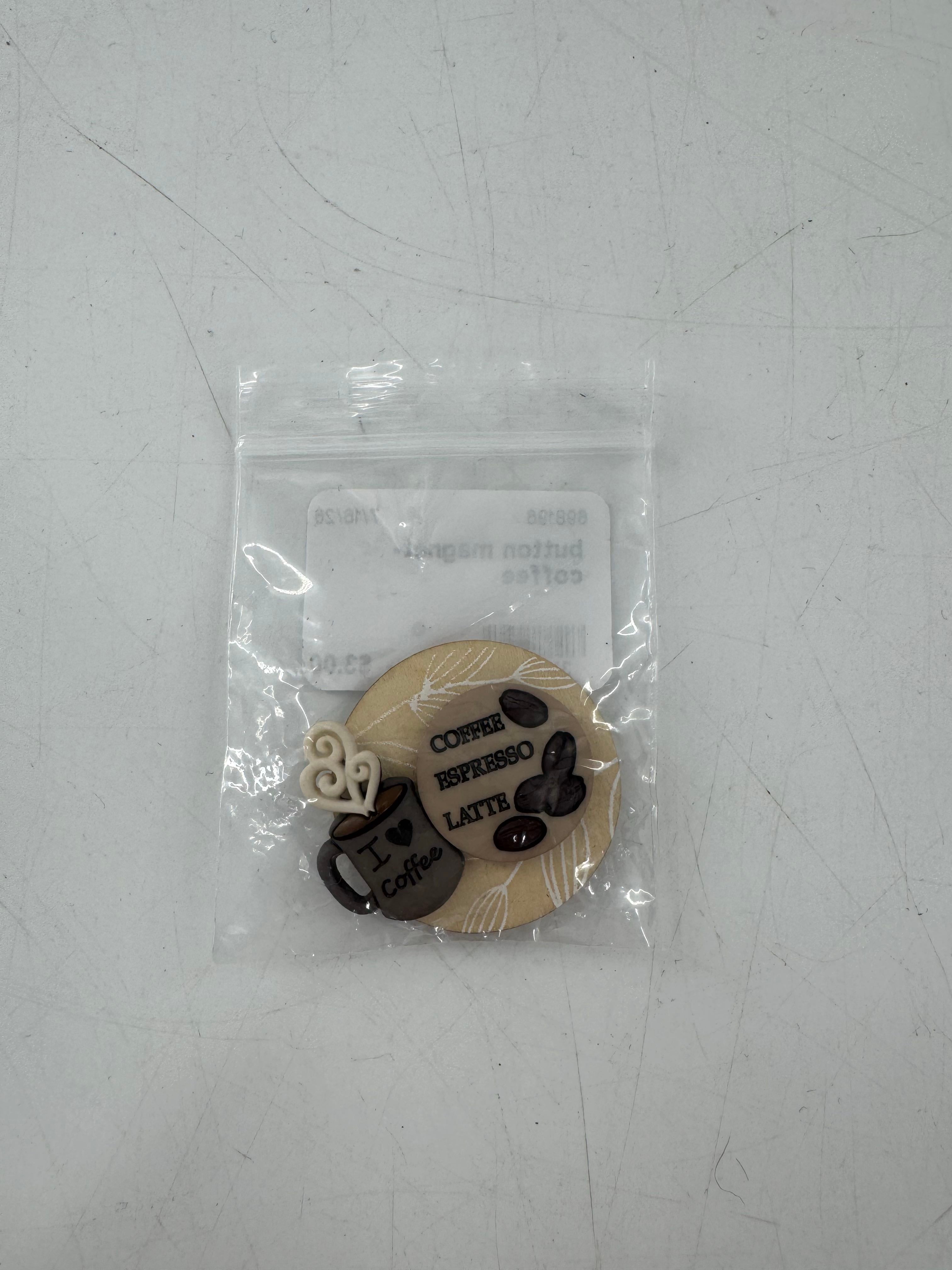 button magnet-coffee