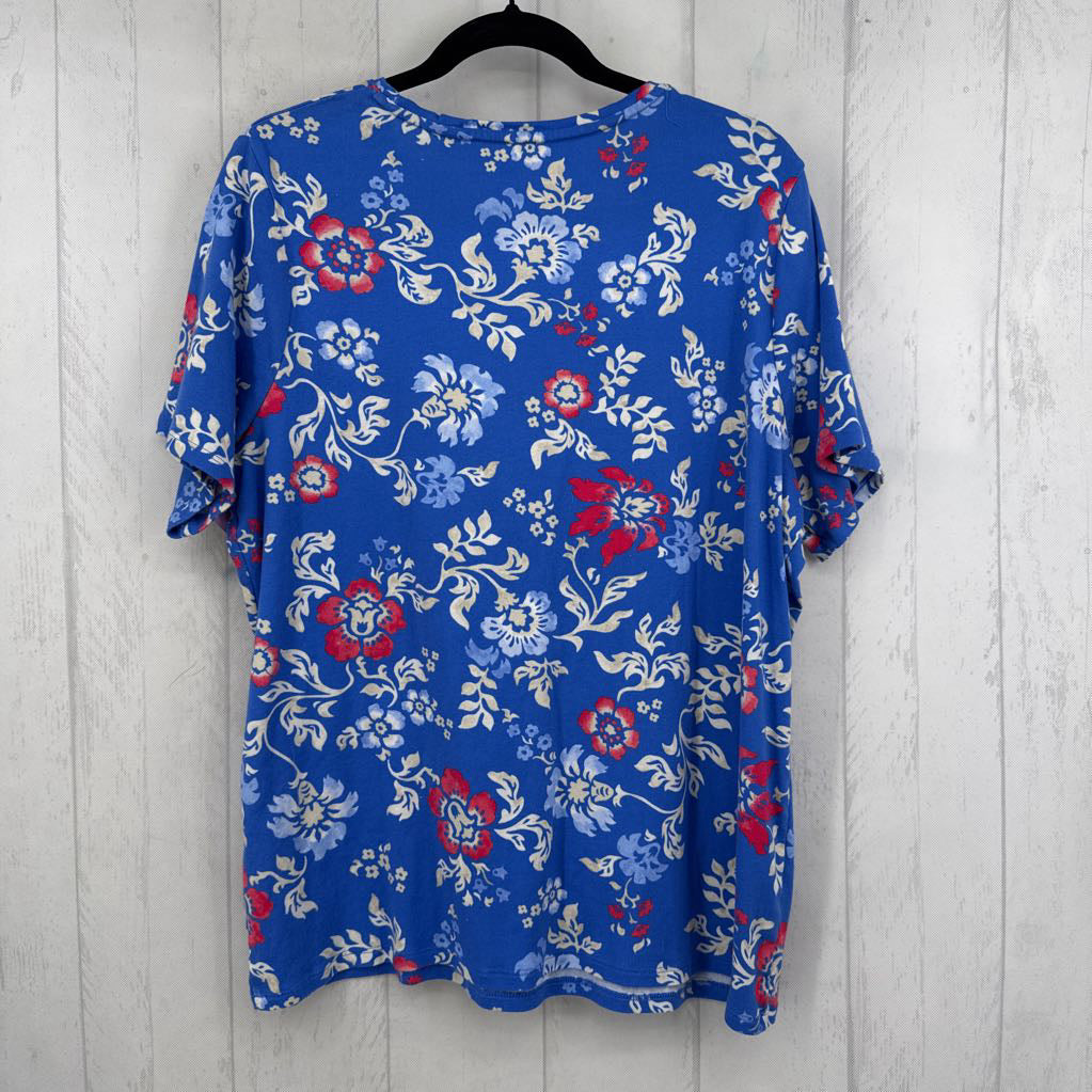 1X flo print s/s tee