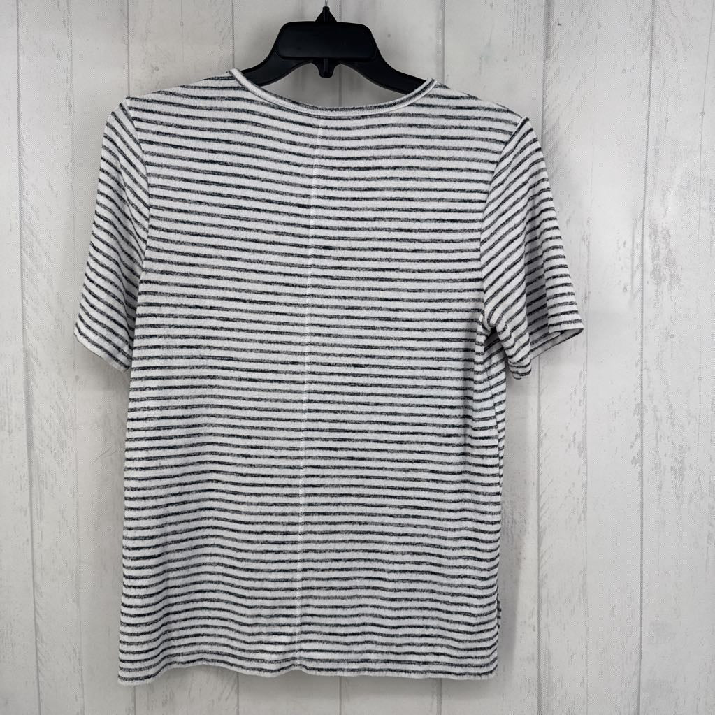 M striped s/s top