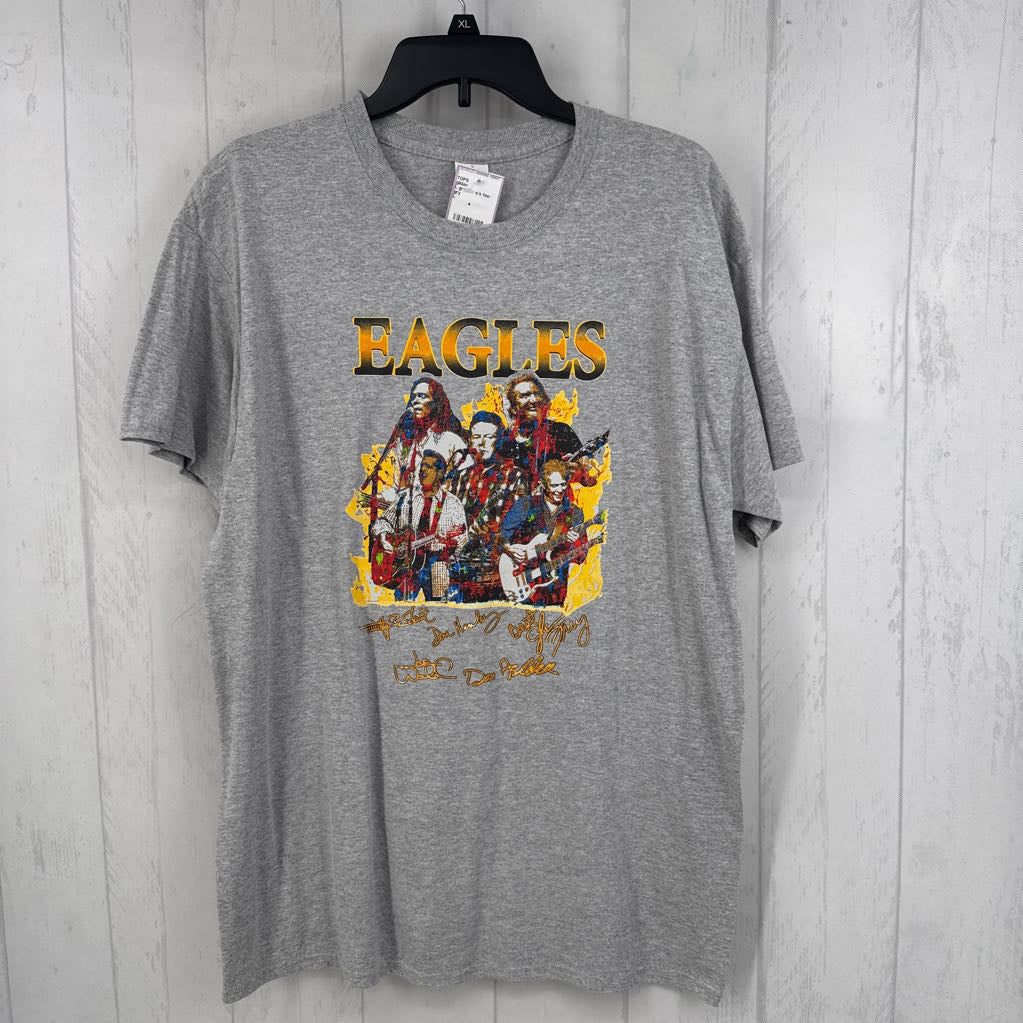 L graphic s/s tee-the eagles
