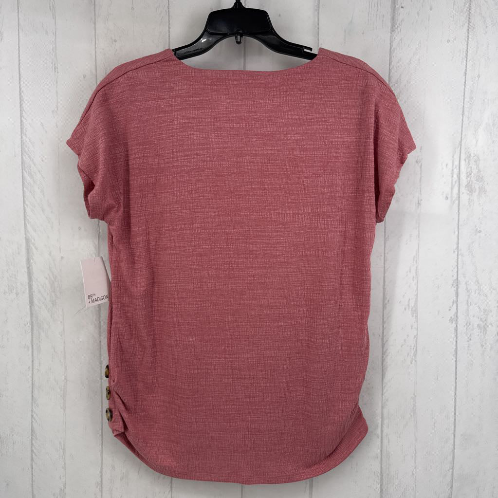 R54 L textured button sides s/s top